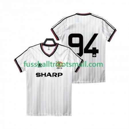 Fußballtrikots Manchester United 94 1983 1984 Retro Kurzarm Auswärts-trikot kaufen